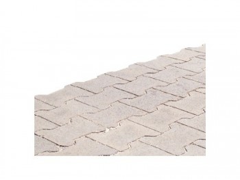 Kostka brukowa DOMINO czerwona 8cm